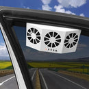 Solar-Powered Car Ventilation Fan - TUZZUT Qatar Online Shopping