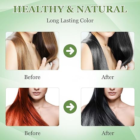 Natural Plant Hair Dye,New Botanical Bubble Hair Dye 10ml 10Packs/Box