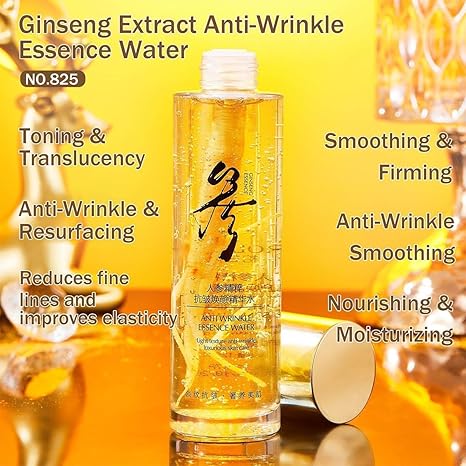 BROLAMEN Ginseng Anti-Wrinkle Essence Toner - 120ml (825) BROLAMEN Ginseng Anti-Wrinkle Essence Toner - 120ml (825)