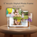 5 Inch Acrylic Digital Picture Frame - TUZZUT Qatar Online Shopping