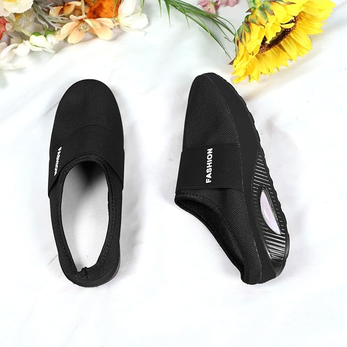 Women's Air Cushion Slip-On Walking Shoes 11780 - TUZZUT Qatar Online Shopping