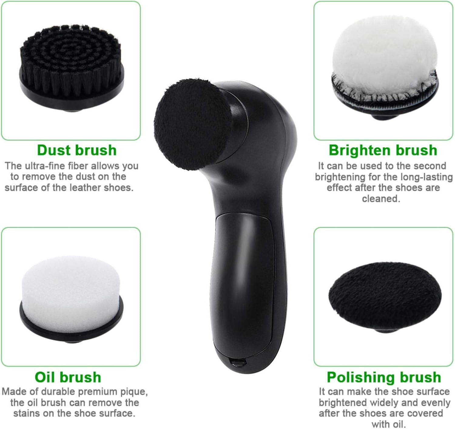 4 IN 1 Automatic Shoe Polishing Brush AE-711 4 IN 1 Automatic Shoe Polishing Brush AE-711