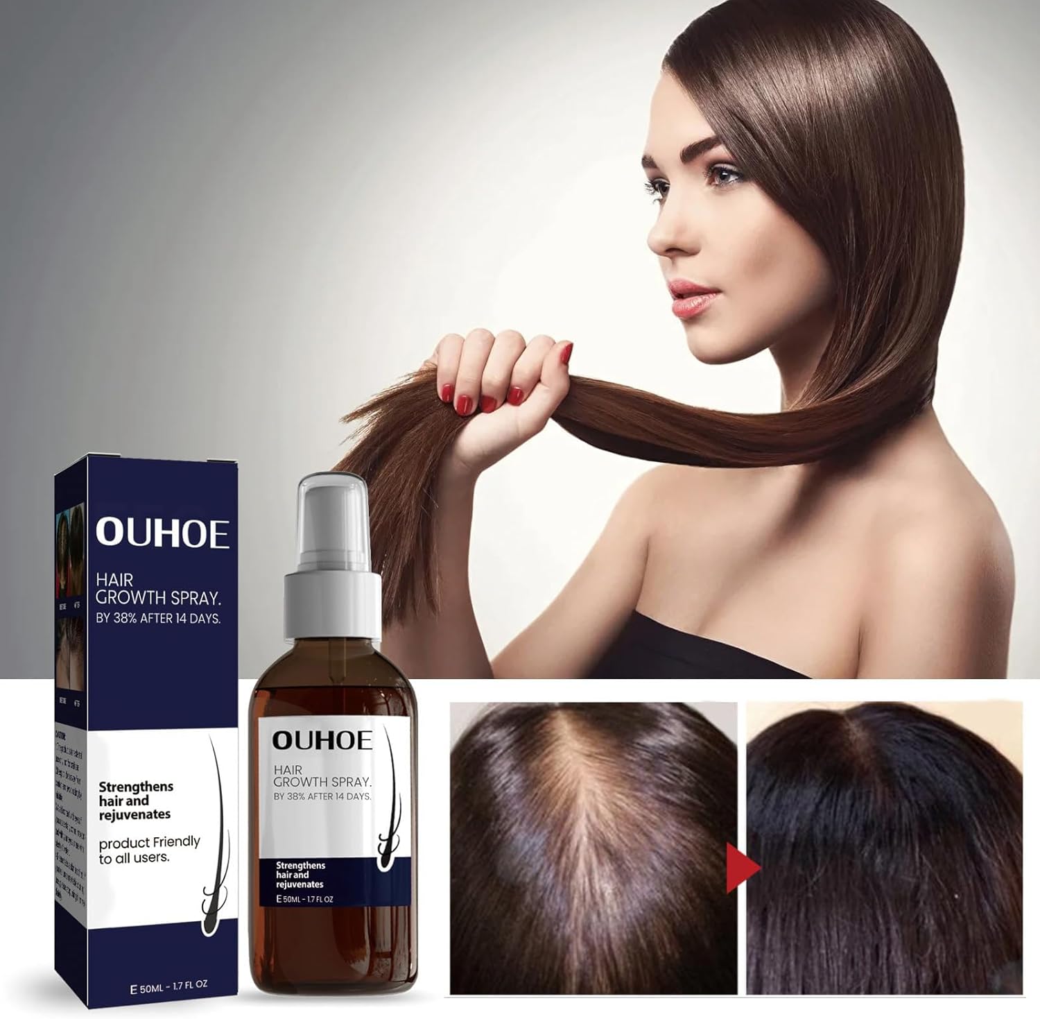 OUHOE Hair Growth Spray 50ml OUHOE Hair Growth Spray 50ml