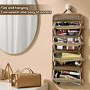 4 In 1 Foldable Detachable Travel Makeup Bag Brown 80848 - TUZZUT Qatar Online Shopping