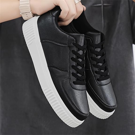 Casual Road Runner Unisex Sneakers Black 7007888