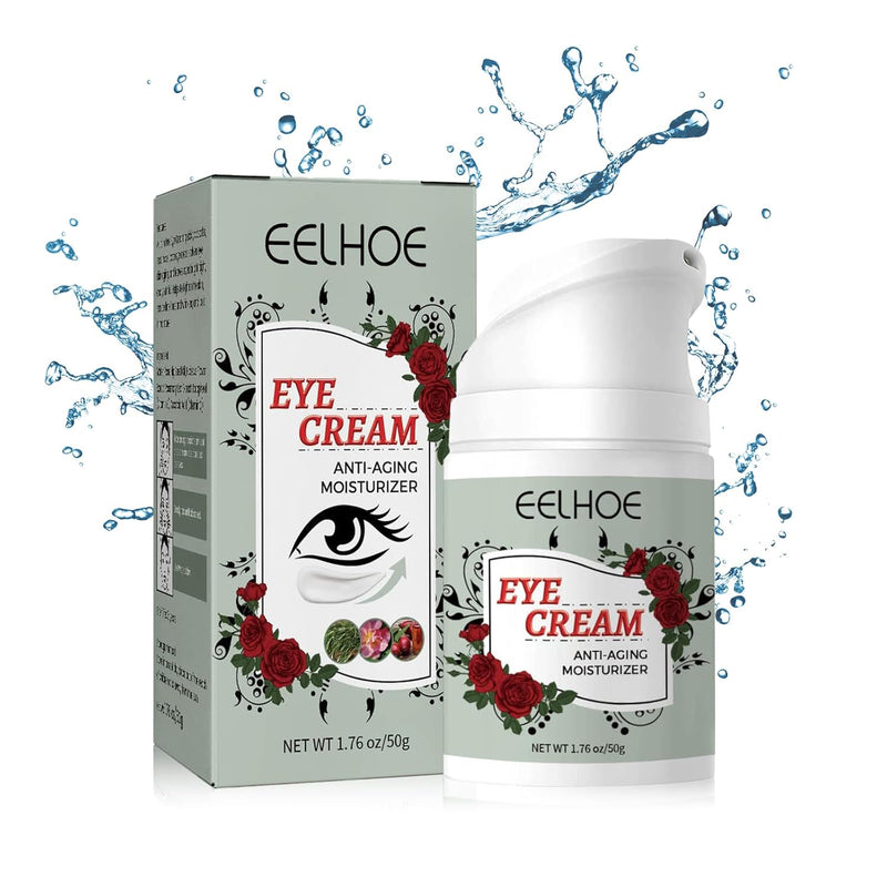 Eye Cream Anti-Aging, Eye Cream for Puffiness and Bags Under Eyes, Under Eye Cream for Dark Circles, Natural Ingredient Moisturizer Improve Dryness Reduce Fine Lines and Wrinkles - TUZZUT Qatar Online Shopping