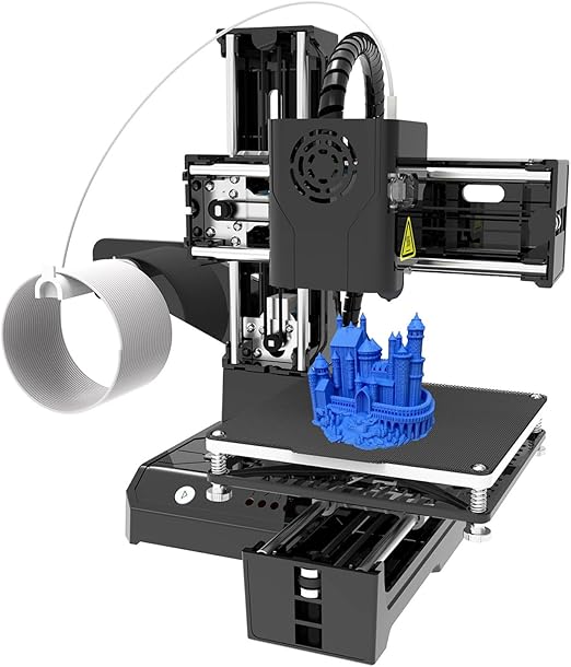 3D Printer Mini Desktop Printing Machine for Kids 100x100x100mm Print Size Removable   K9 - TUZZUT Qatar Online Shopping