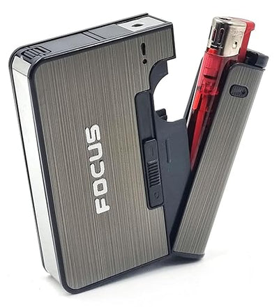 Focus Pioneer YH001 Automatic Cigarette Case Holder Box with Portable