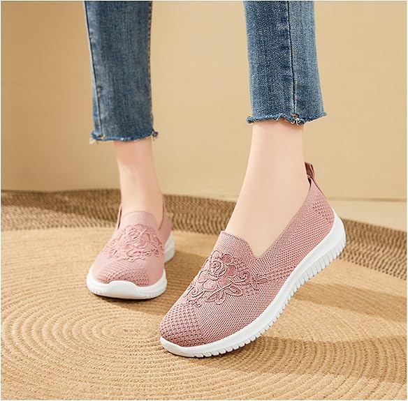 Casual Embroidered Flat Loafers FL556 Casual Embroidered Flat Loafers FL556