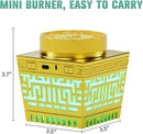 Portable Electric Incense Bakhoor Burner with Quran Speaker SQ-209P - Tuzzut.com Qatar Online Shopping