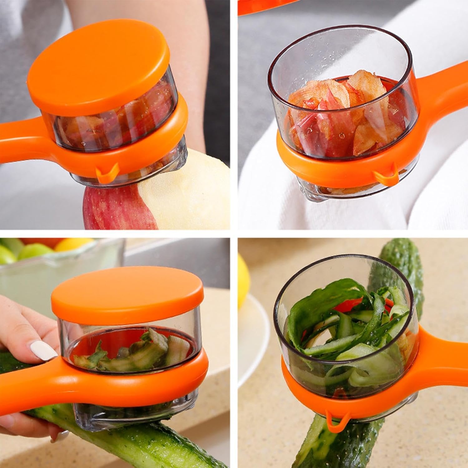 Vegetable Peeler with Container Vegetable Peeler with Container