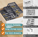 Multi Level Smart Expandable Drawer Organizer 3912 - TUZZUT Qatar Online Shopping