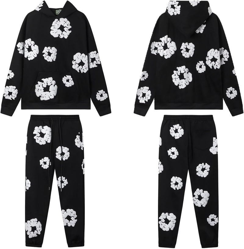 Denim Tears Tracksuit Black B-6580 - TUZZUT Qatar Online Shopping