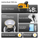 Realme Buds T110 Auto Noice Canceling ANC Wireless Earbuds- Punk Black - TUZZUT Qatar Online Shopping