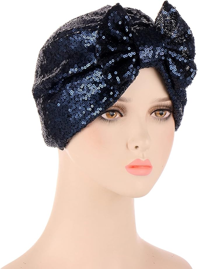 Women's Muslim Turban Hatbow Ponytail Cap 144736 Women's Muslim Turban Hatbow Ponytail Cap 144736