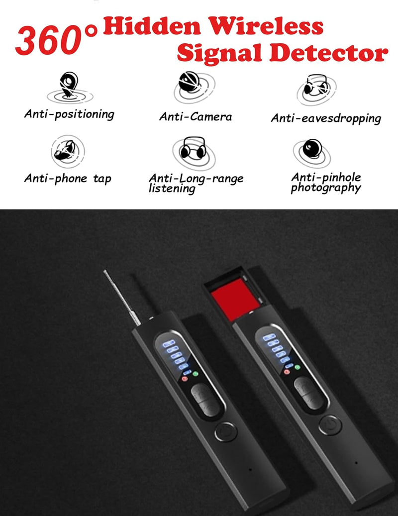 Wireless Signal And Hidden Camera Detector X13 - TUZZUT Qatar Online Shopping