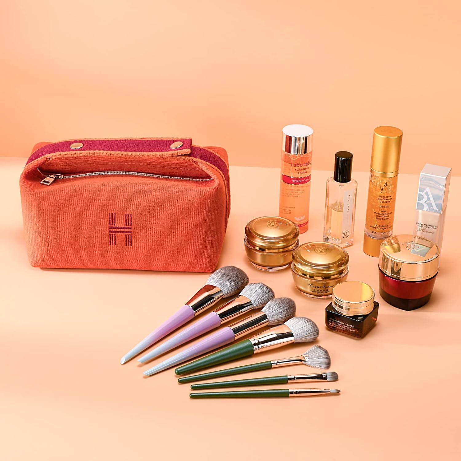 Canvas Cosmetic Makeup Travel Bag H211 Canvas Cosmetic Makeup Travel Bag H211