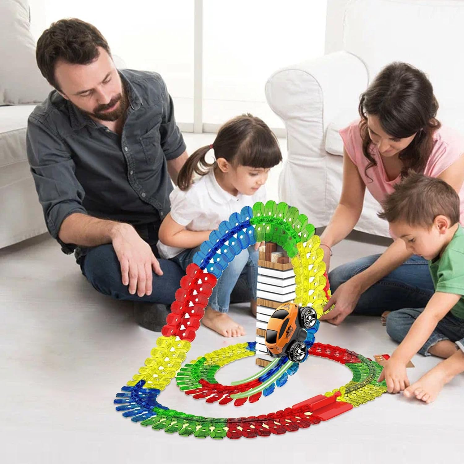 Changeable Luminous Track 92 Pcs Changeable Luminous Track 92 Pcs