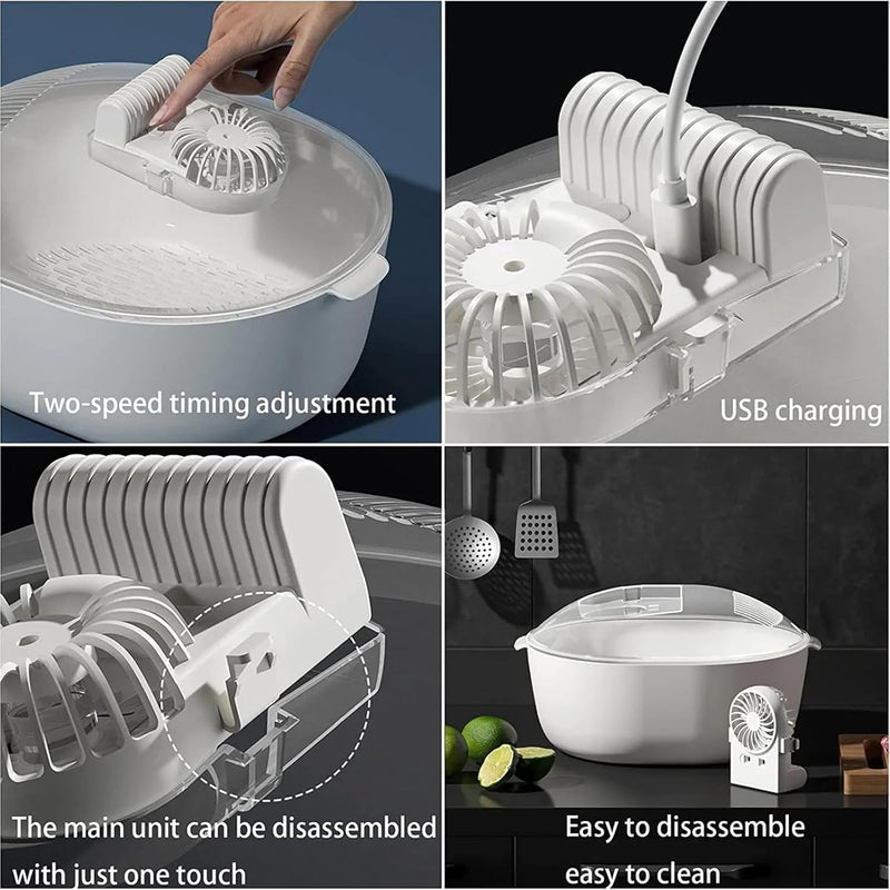 Domestic Kitchen 4 in 1 Food Defroster, Quick Thaw Kitchen Defroster, Upgraded Meat Defrosting Machine BK-JD777