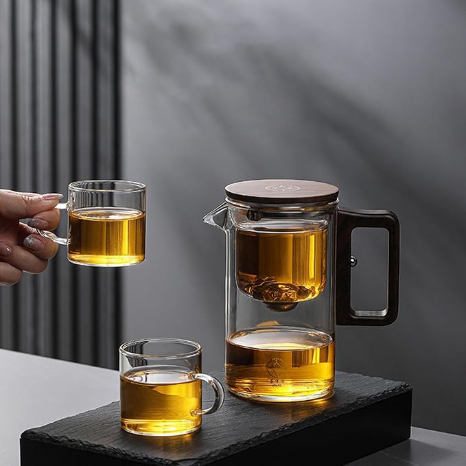 MAGNETIC GLASS TEAPOT - TUZZUT Qatar Online Shopping