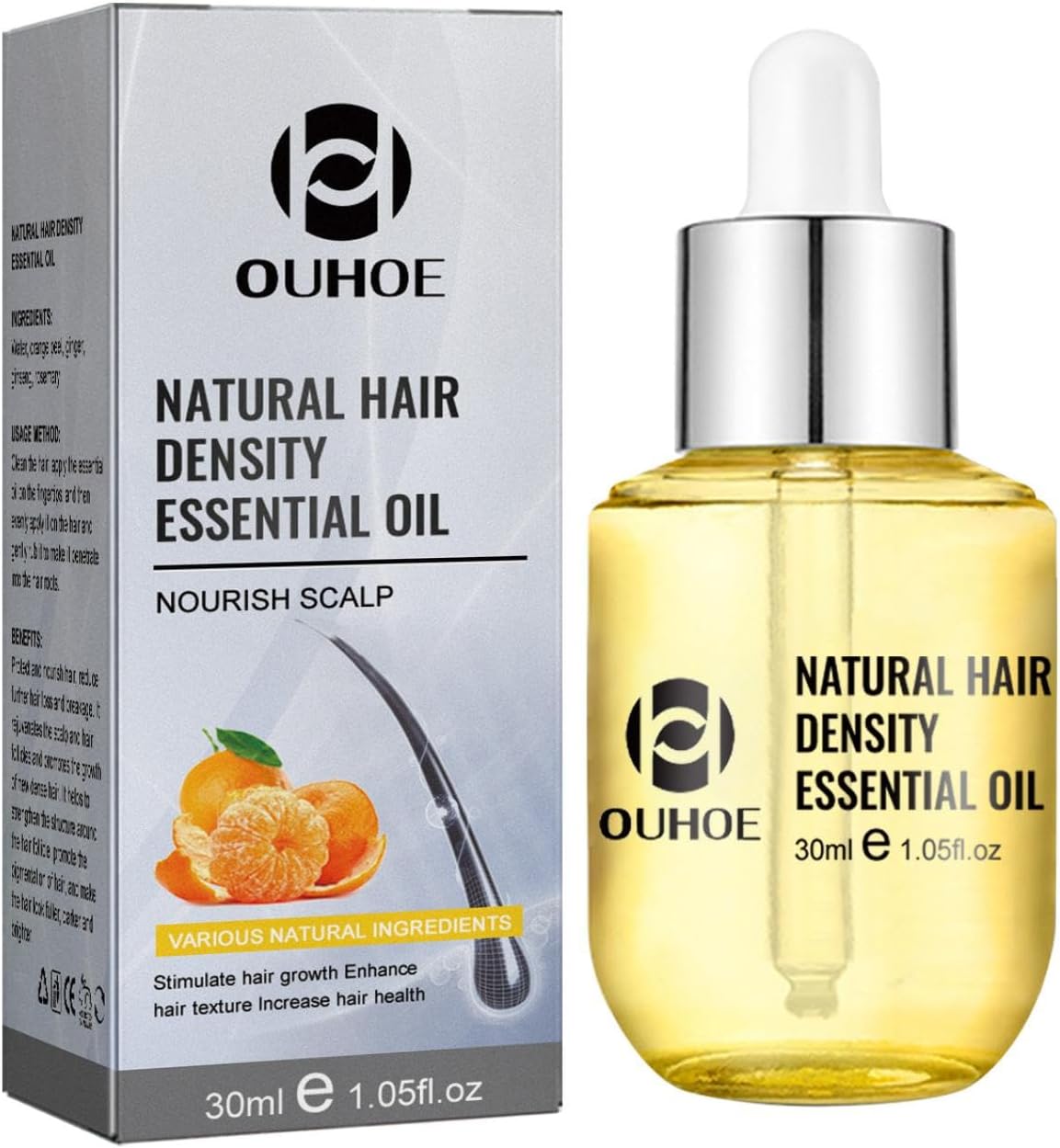 OUHOE Pure Natural Hair Density Essential Oil 30ml OUHOE Pure Natural Hair Density Essential Oil 30ml