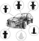 100PCS Mixed Auto Fastener Clip Car Body Push Retainer Pin Rivet Bumper Door Trim Panel Retainer Fastener Kit Car Accessories - TUZZUT Qatar Online Shopping