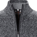 Men's Full Zip Flannel Lining Cardigan MC885 - TUZZUT Qatar Online Shopping