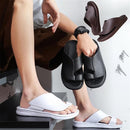 Non-slip Soft-soled Casual Men's Slippers White MS24 - TUZZUT Qatar Online Shopping