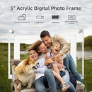 5 Inch Acrylic Digital Picture Frame - TUZZUT Qatar Online Shopping
