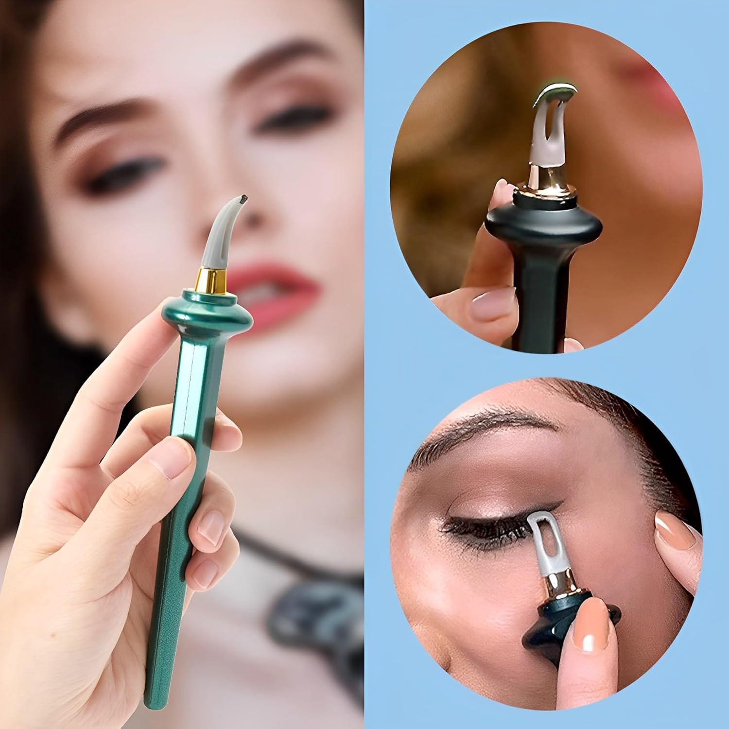 Silicone Waterproof Eyeliner Brush With Eyeliner Gel Silicone Waterproof Eyeliner Brush With Eyeliner Gel