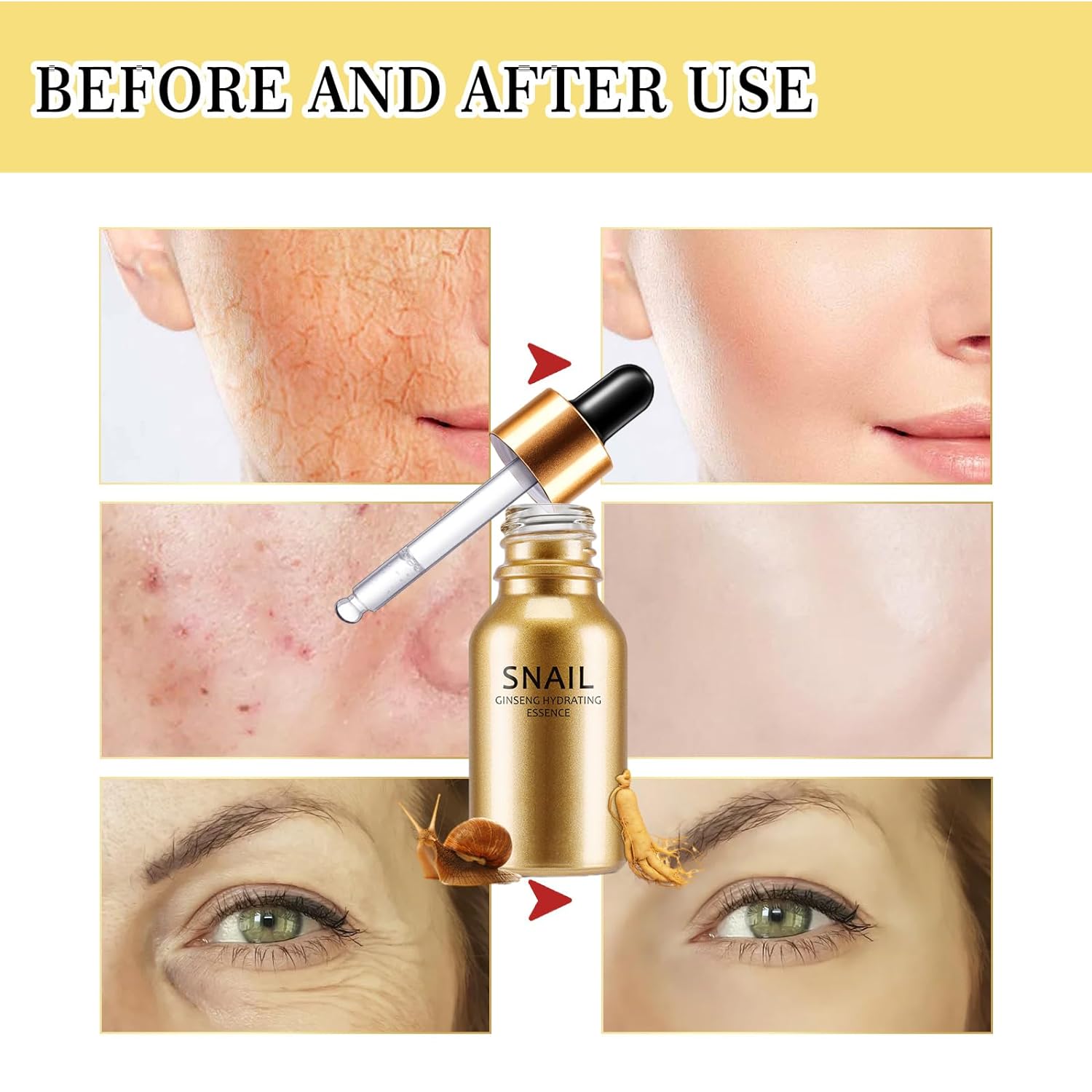 15ml Ginseng & Snail Hydrating Serum 15ml Ginseng & Snail Hydrating Serum