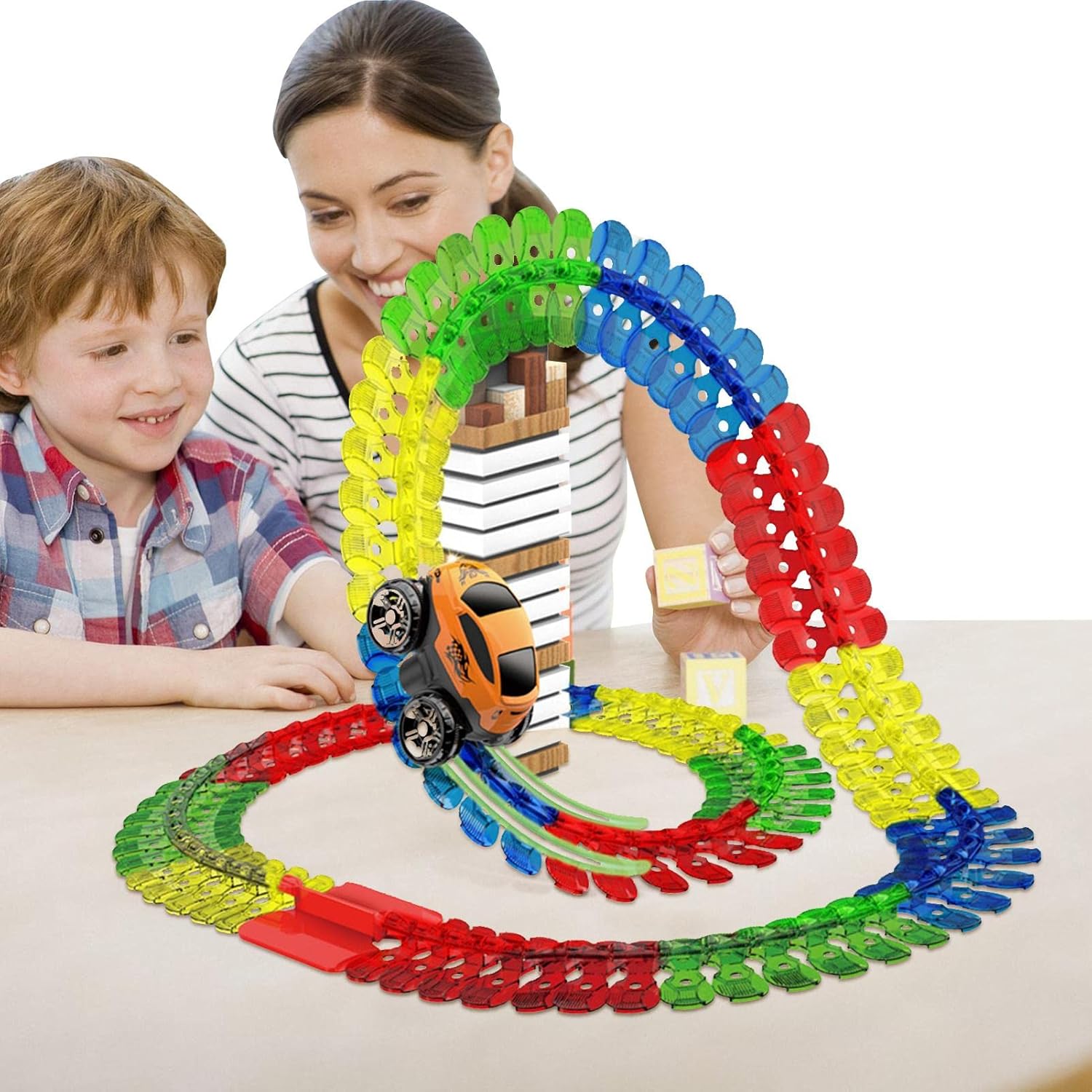 Changeable Luminous Track 92 Pcs Changeable Luminous Track 92 Pcs
