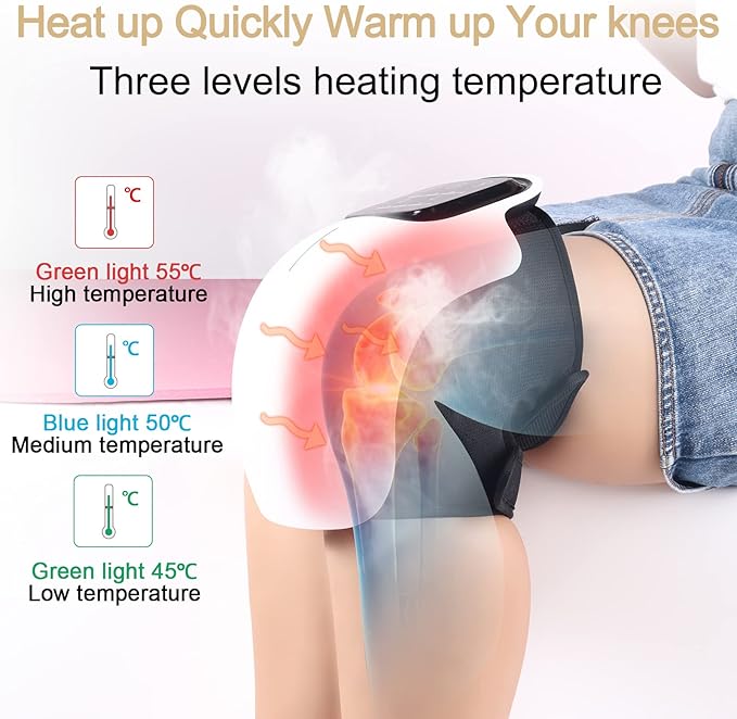 Wireless Relaxing Massage Knee - HX118 Wireless Relaxing Massage Knee - HX118