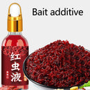 Red Worm Liquid 50ml for Fishing - TUZZUT Qatar Online Shopping