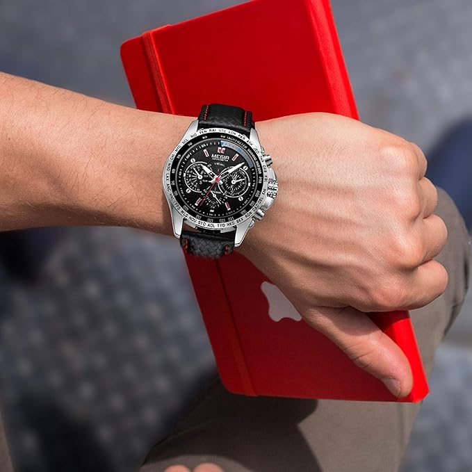 Megir Mens Military Wrist Analog Sport Watch W0176 Megir Mens Military Wrist Analog Sport Watch W0176