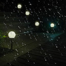 Solar Water Proof Round Ball Light For Garden  B-331343 - TUZZUT Qatar Online Shopping