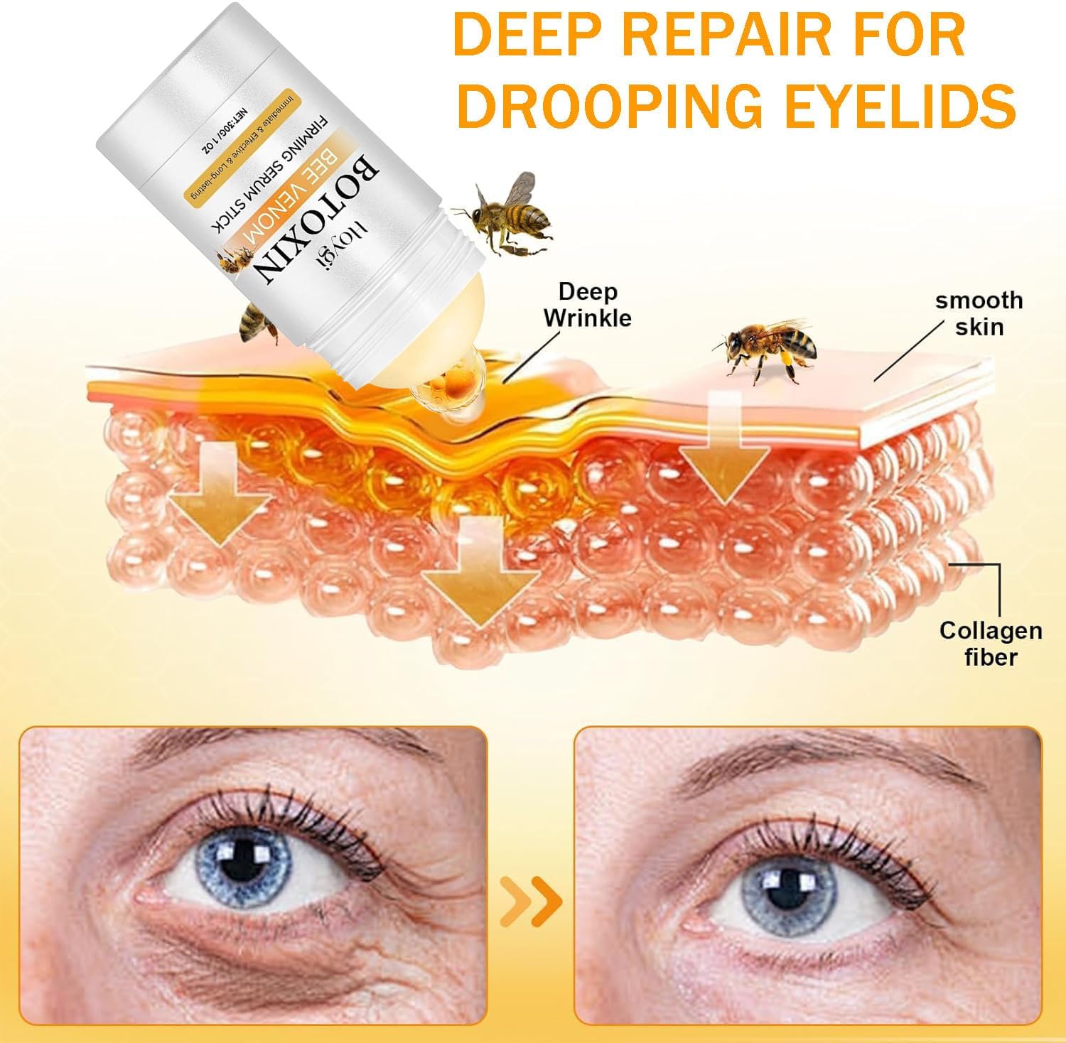 Hoygi-Botoxin Bee Venom Firming Serum Stick 30g Hoygi-Botoxin Bee Venom Firming Serum Stick 30g