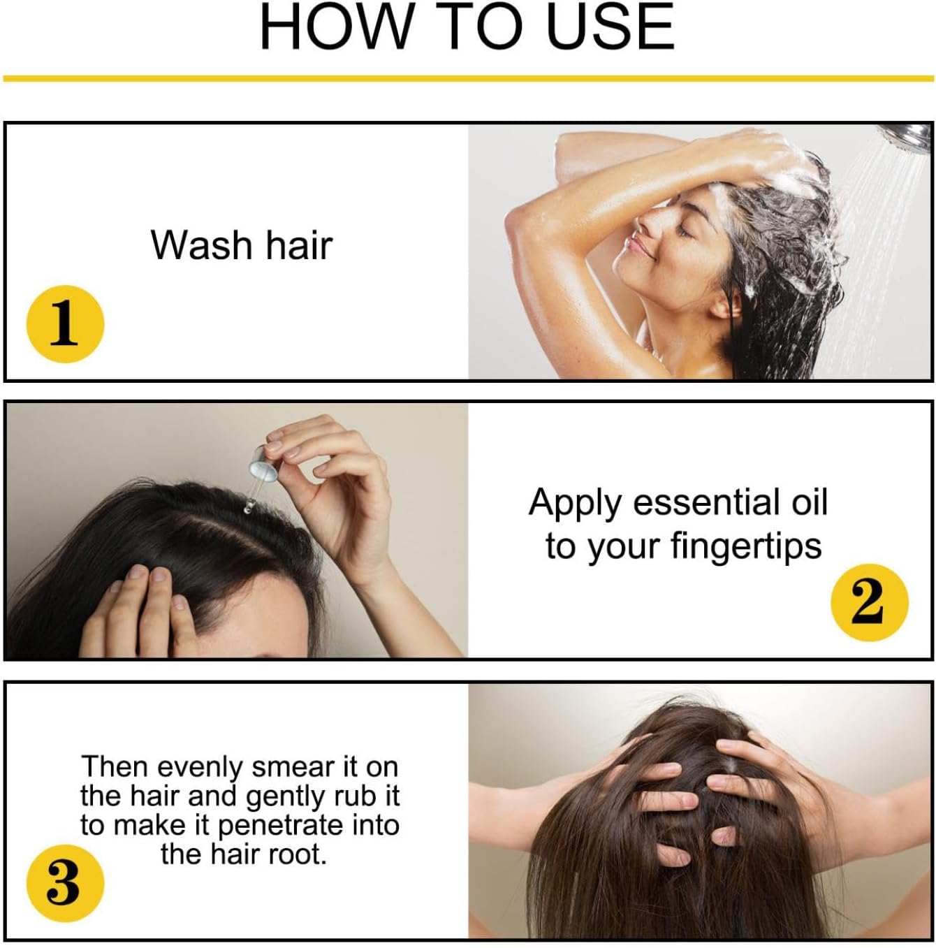OUHOE Pure Natural Hair Density Essential Oil 30ml OUHOE Pure Natural Hair Density Essential Oil 30ml
