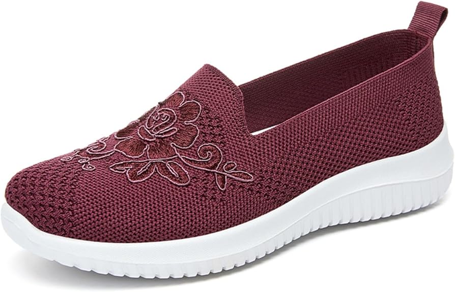 Casual Embroidered Flat Loafers FL556 Casual Embroidered Flat Loafers FL556