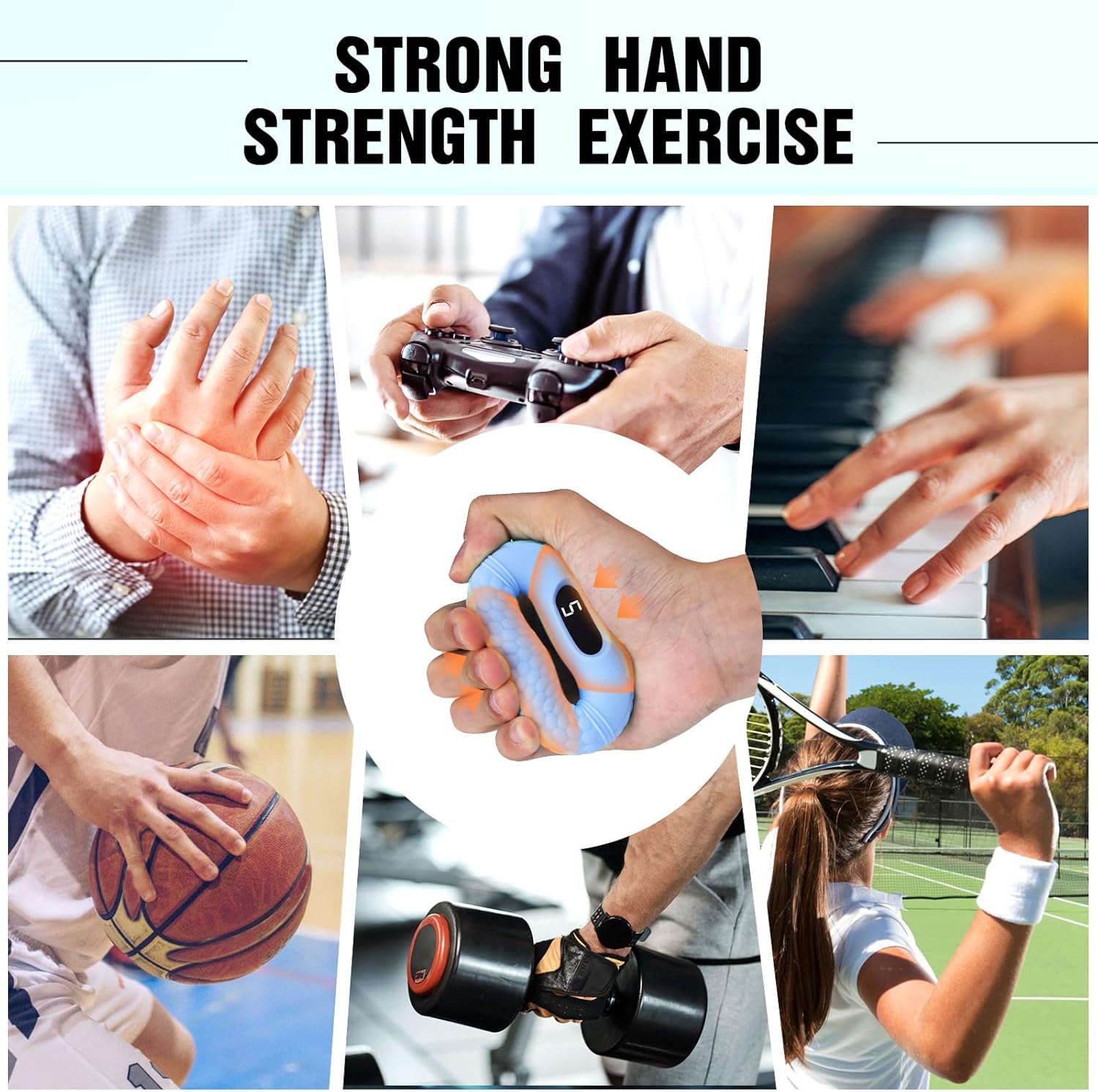 Hand Muscle Developer Grip Ring Hand Muscle Developer Grip Ring