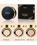 MZV Foundation Air Cushion Cream with Replacement Full Cover Oil Control Waterproof Face Base Makeup Banzou Concealer - TUZZUT Qatar Online Shopping