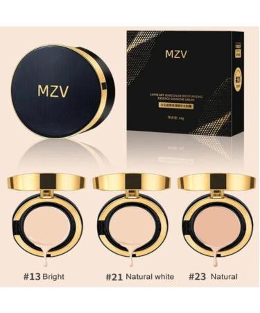 MZV Foundation Air Cushion Cream with Replacement Full Cover Oil Control Waterproof Face Base Makeup Banzou Concealer