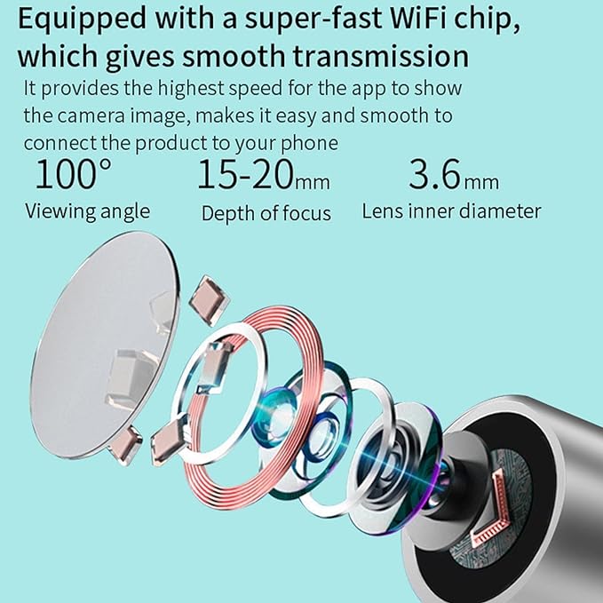 NE3 Wireless Smart Visual Ear Cleaner with Camera & LED light NE3 Wireless Smart Visual Ear Cleaner with Camera & LED light