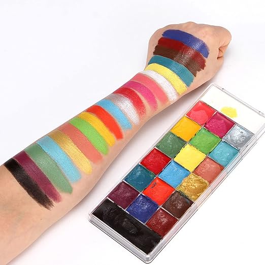 Face Body Paint Oil Professional Makeup Palette