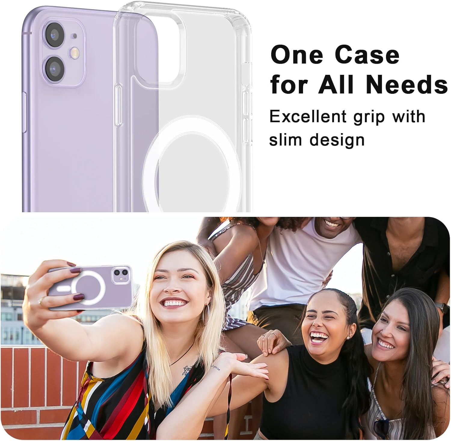 Wireless Charging Clear Case For iphone - Transparent Wireless Charging Clear Case For iphone - Transparent