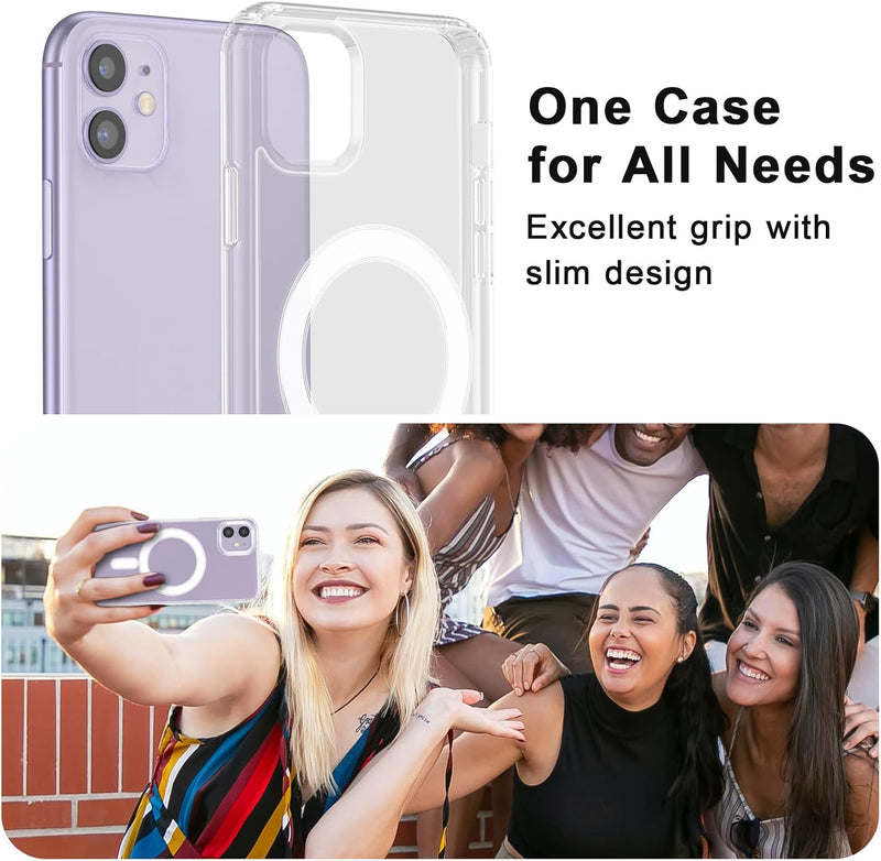 Wireless Charging Clear Case For iphone - Transparent - TUZZUT Qatar Online Shopping