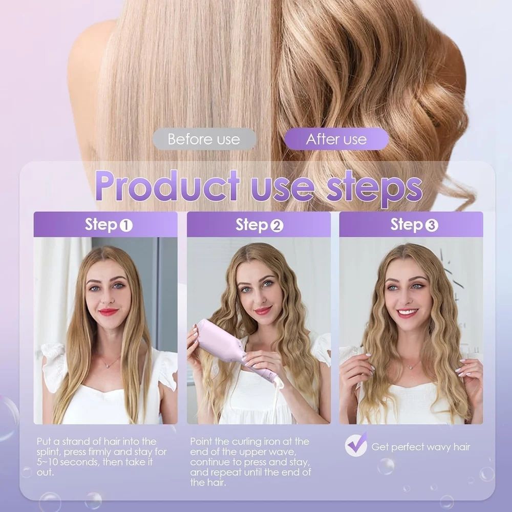 French Egg Roll Hairstyle iron V-shaped Hair Curler LR-188 French Egg Roll Hairstyle iron V-shaped Hair Curler LR-188