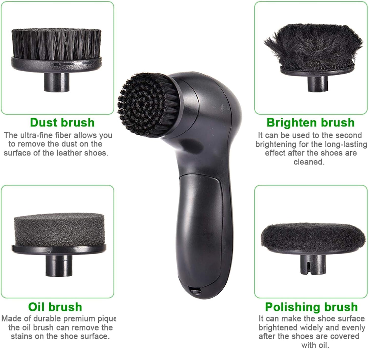 4 IN 1 Automatic Shoe Polishing Brush AE-711 4 IN 1 Automatic Shoe Polishing Brush AE-711