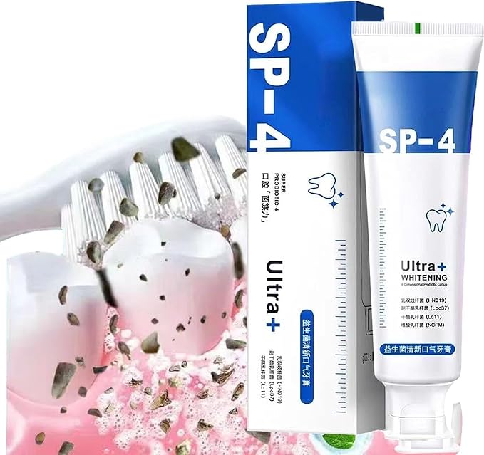 YAYASHI SP 4TM Probiotic Whitening Toothpaste - 120g - TUZZUT Qatar Online Shopping