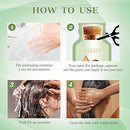 CQRZEN Natural Plant Hair Dye,New Botanical Bubble Hair Dye 10ml 10Packs/Box - TUZZUT Qatar Online Shopping